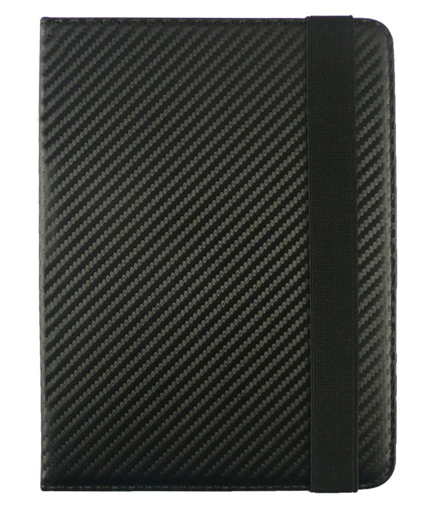 Micromax Fantabulet F666 Flip Cover By Emartbuy Black