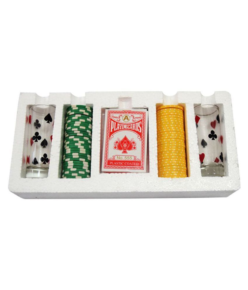 BARWORLD 63 pc Poker Drinking Game Set Buy BARWORLD 63