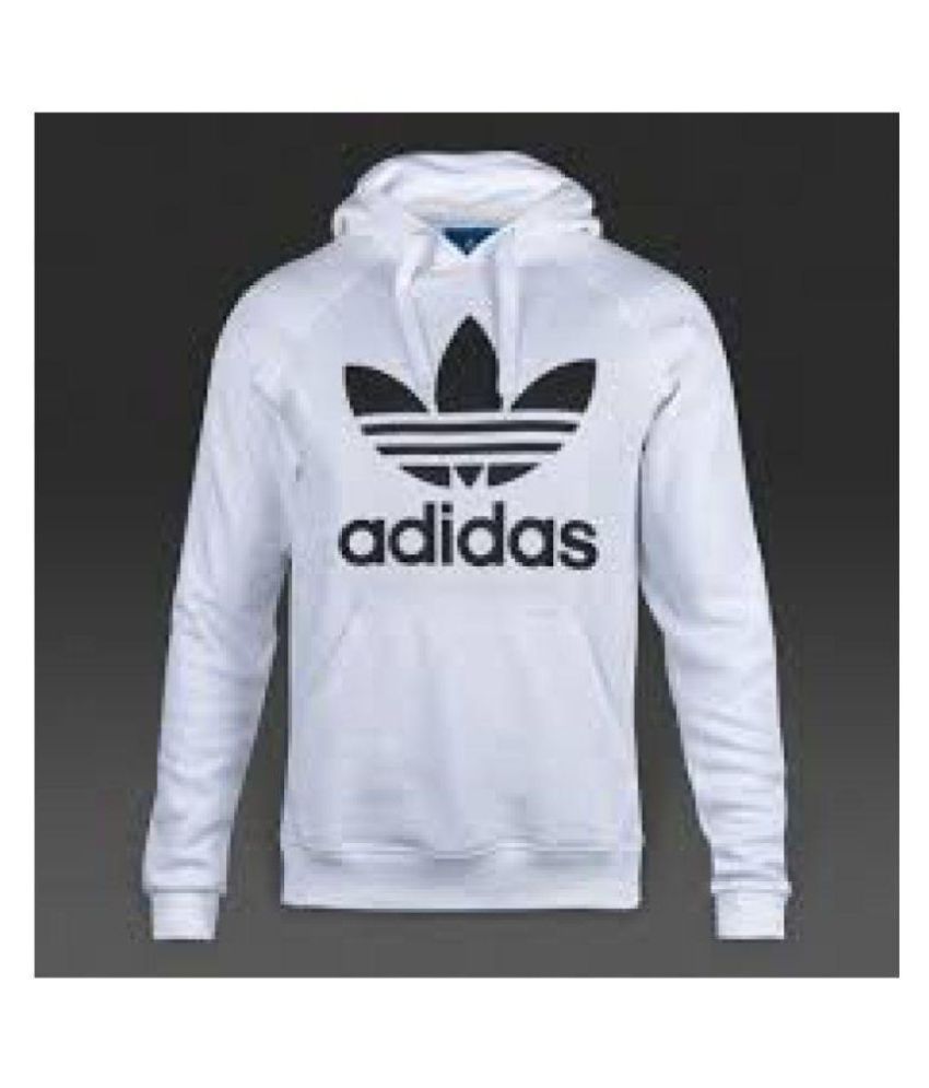Adidas White Hooded Sweatshirt - Buy Adidas White Hooded Sweatshirt