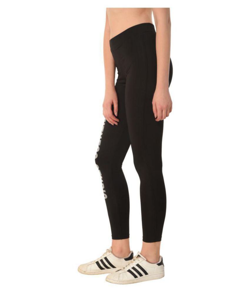 Buy Reddit Lycra Tights Black Online At Best Prices In India Snapdeal