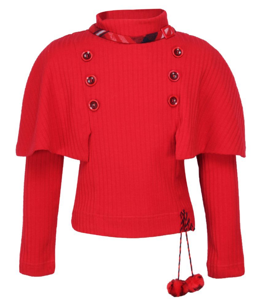 Cutecumber Girls Partywear Sweater Knit 
