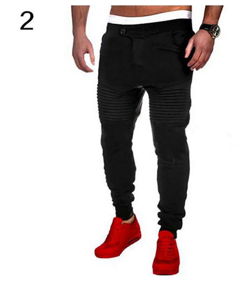 slim fit sports trousers