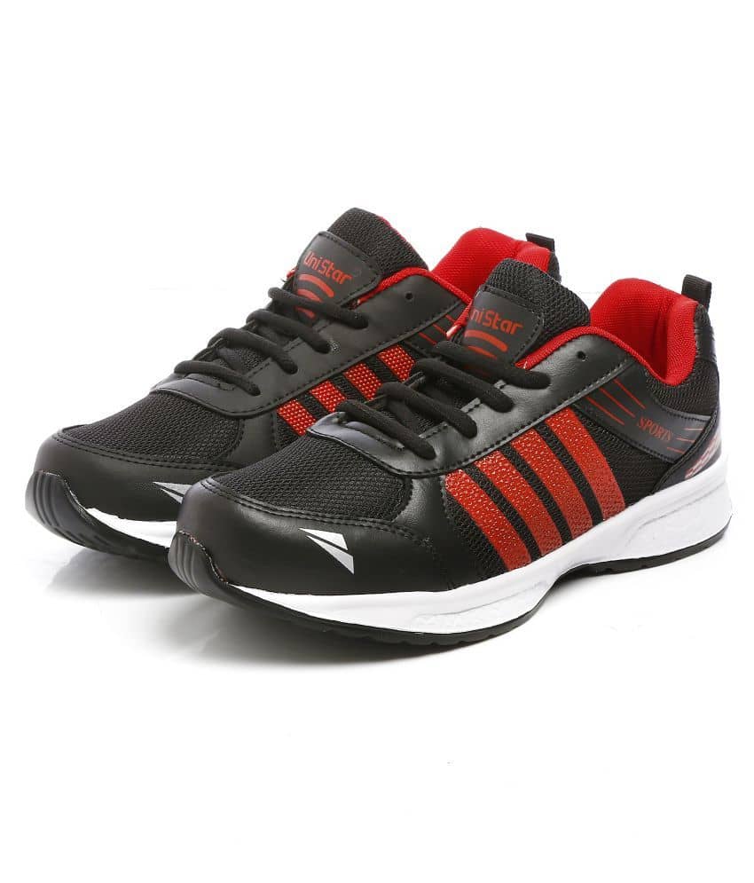 UniStar Men Walking Nepal Running Shoes Red: Buy Online at ...