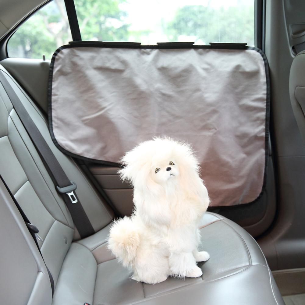 2pcs Pet Car Door Covers Protect Dog Cat Scratch Guard Panel Fit