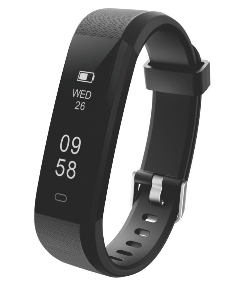 Portronics POR-924 Yogg Plus Smart Fitness Wristband (Black)