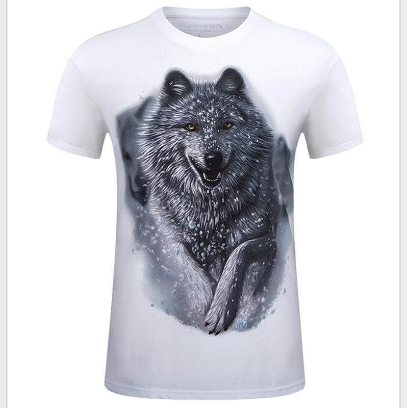 Buy Wolf 3D T Shirt Men Hip Hop T-shirt 5XL 6XL Plus Size Mens Funny T  Shirts Luxury Brand Camiseta Animals Print Tee Shirt Homme Online at Best  Prices in India -