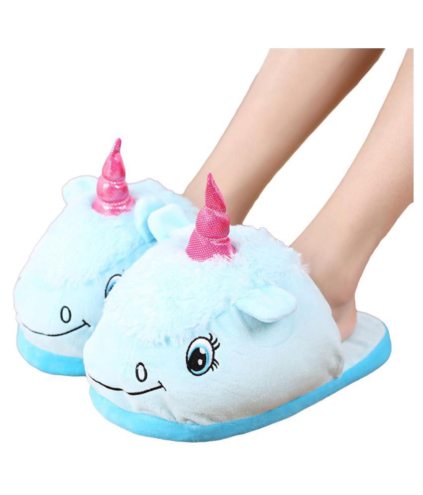 unicorn soft slippers
