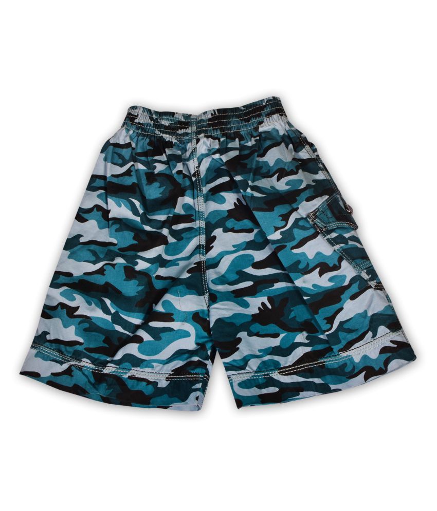 camouflage half pant