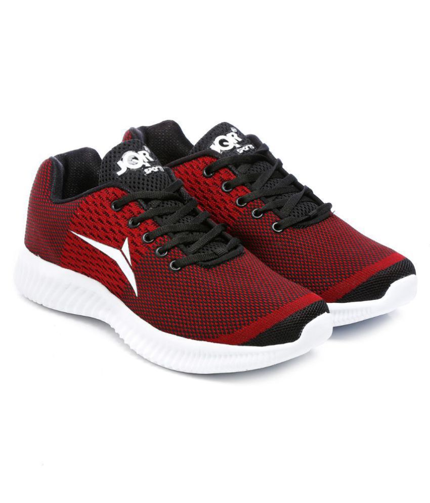 JQR Red Running Shoes - Buy JQR Red 