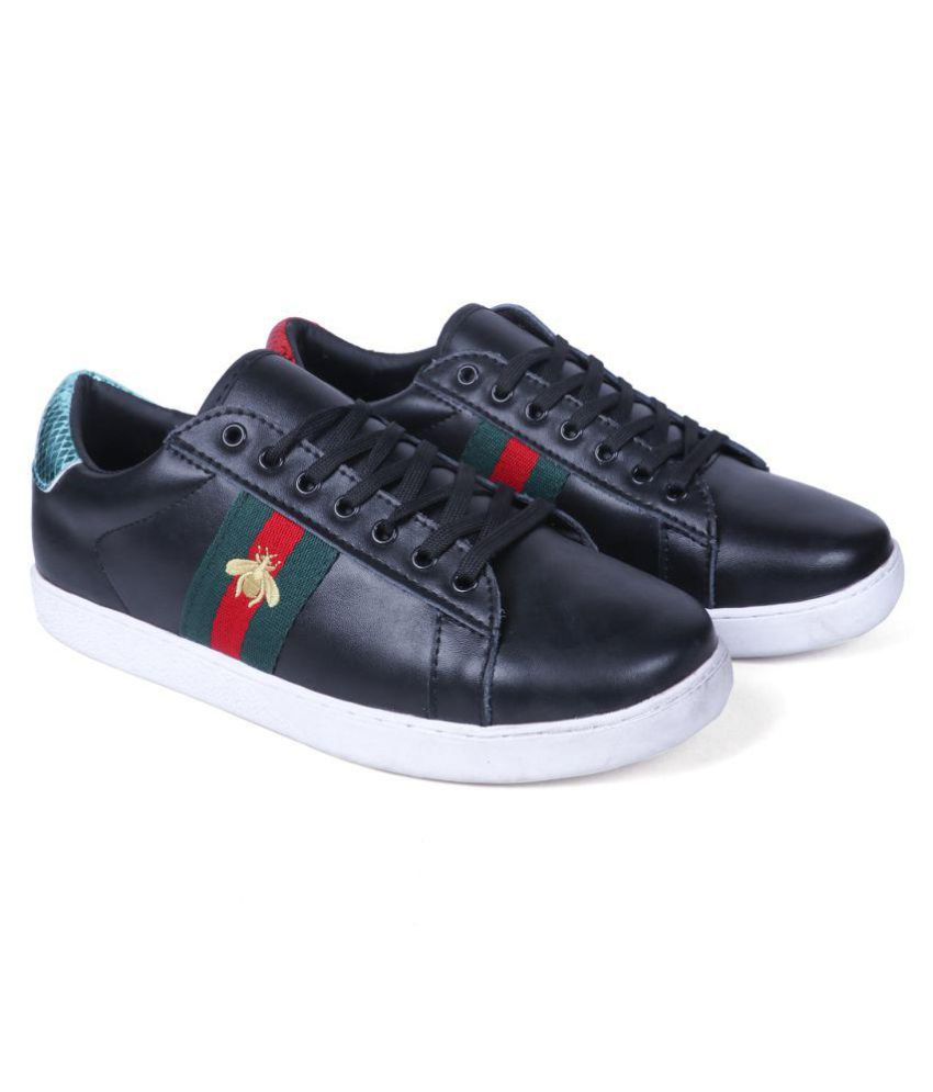 gucci black casual shoes