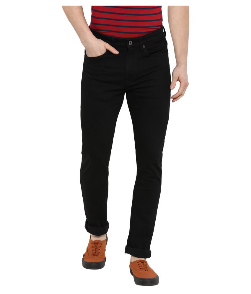 Red Tape Black Skinny Jeans - Buy Red Tape Black Skinny Jeans Online at ...
