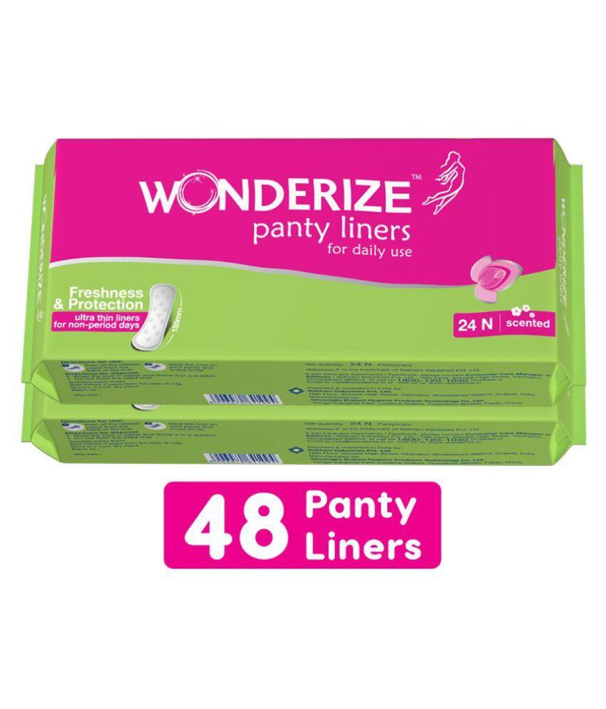 Wonderize 24 Panty Liners Pack of 2 Buy Wonderize 24 Panty Liners Pack