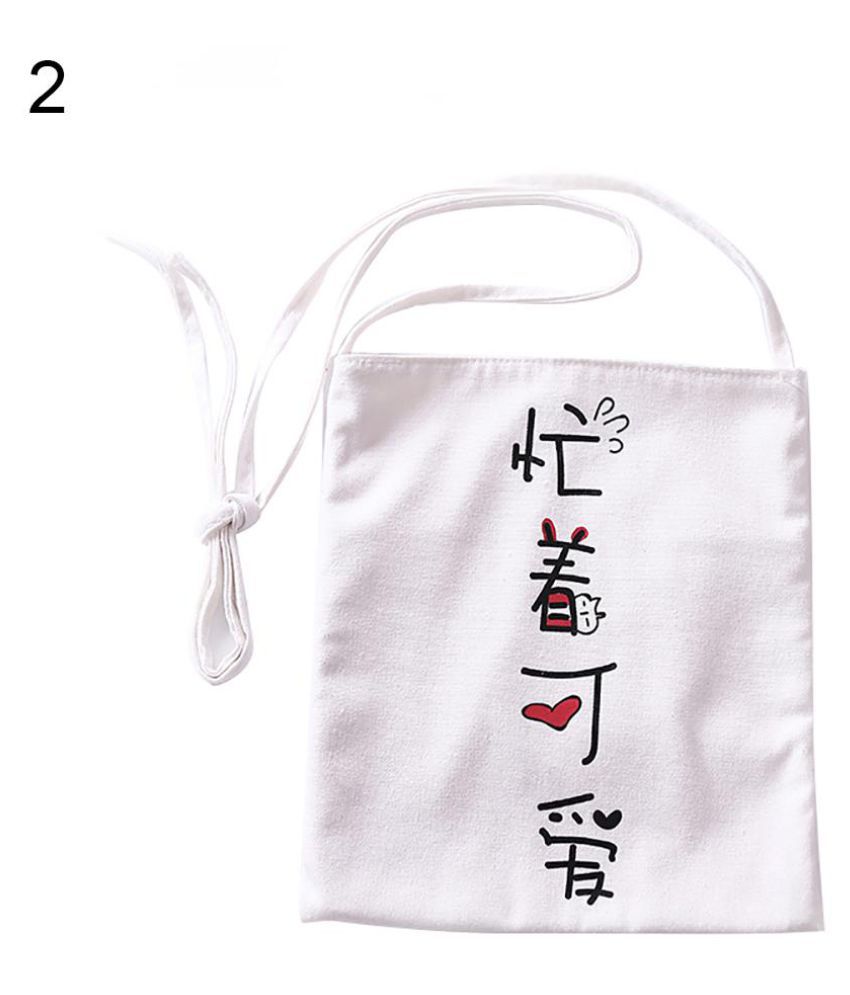 Funny Chinese Words Women Shopping Casual Canvas Single Shoulder Crossbody  Bag - Buy Funny Chinese Words Women Shopping Casual Canvas Single Shoulder  Crossbody Bag Online at Low Price - Snapdeal