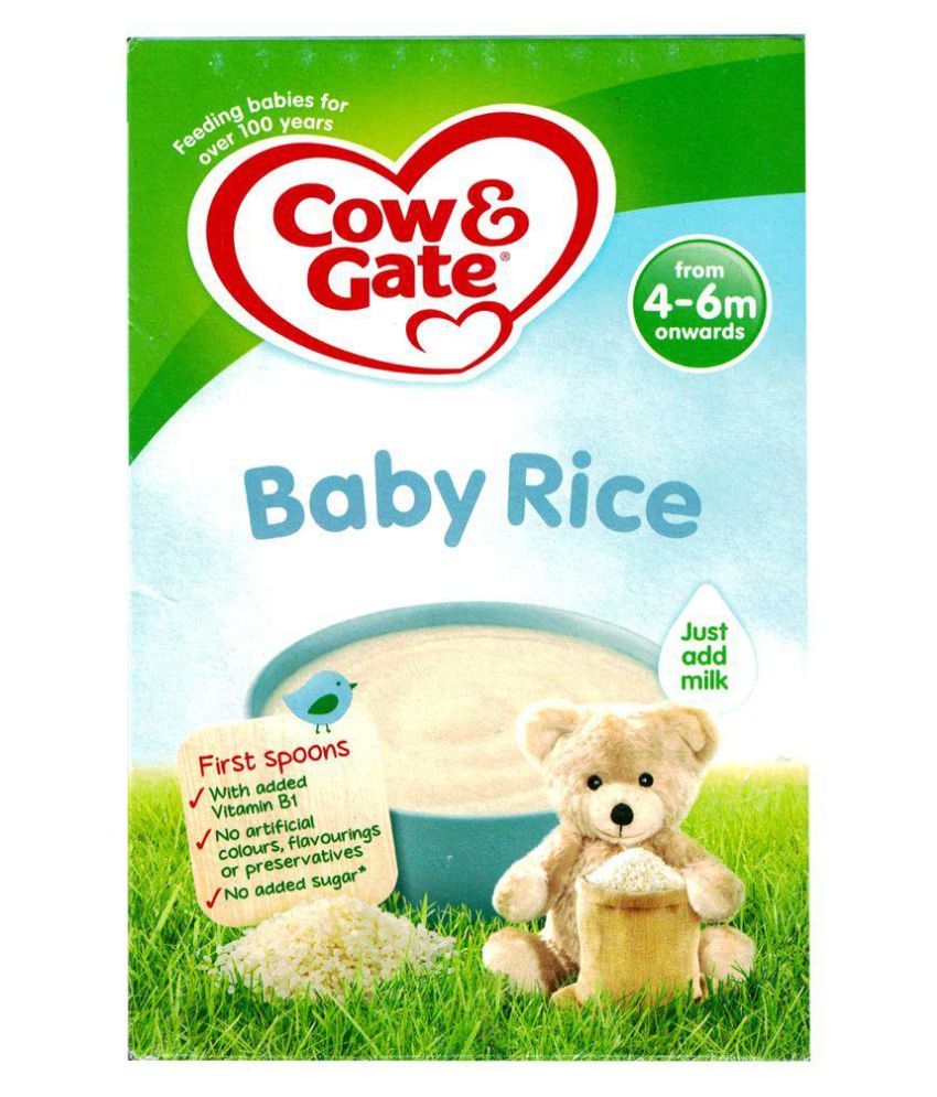 cow and gate rice cereal