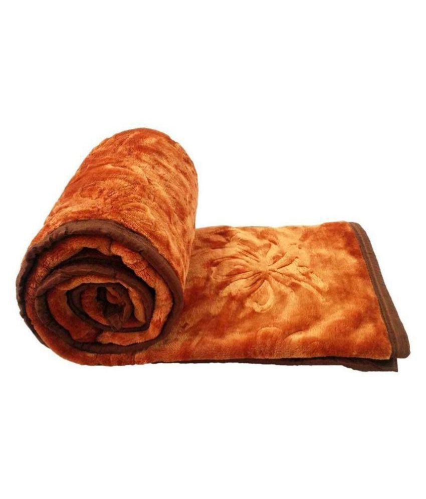 peponi Single Poly Mink Plain Blanket Buy peponi Single Poly Mink