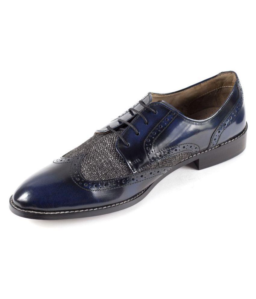 Cobblestone Brogue Genuine Leather Multi Color Formal Shoes Price in ...