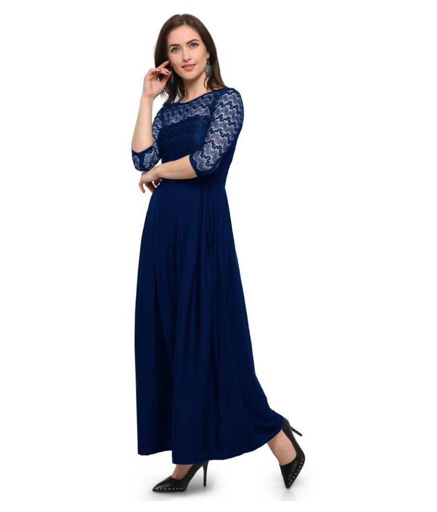 crepe gown india