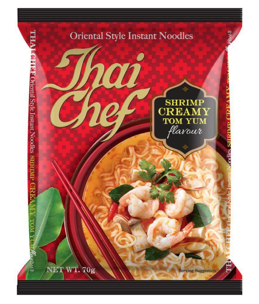 Thai Chef Atta Cup Noodles 350 gm Pack of 5: Buy Thai Chef Atta Cup ...