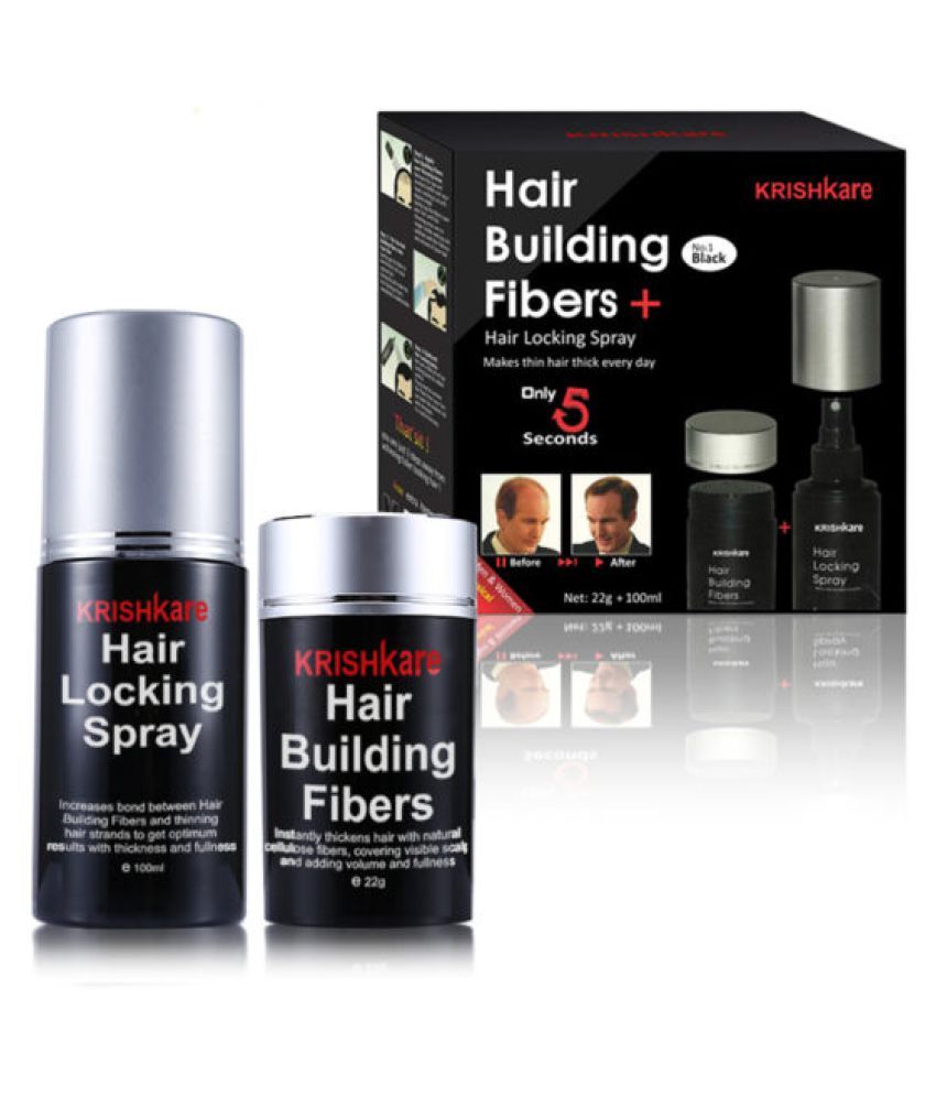 Krishkare Hair Fibers Black 22 Gm Buy Krishkare Hair Fibers Black