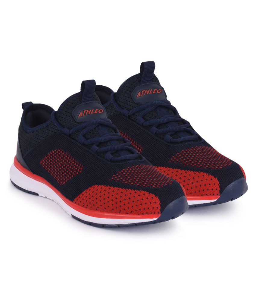 Action Shoes ATL-22-NAVY-RED Running 
