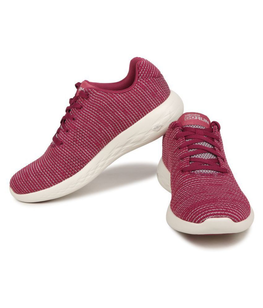 Skechers Maroon Running Shoes Price in India- Buy Skechers Maroon ...