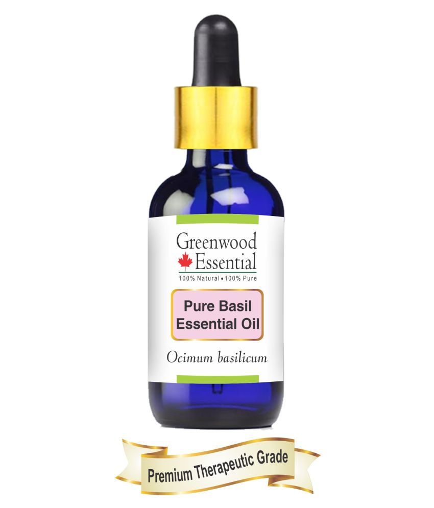     			Greenwood Essential Pure Basil  Essential Oil 15 ml