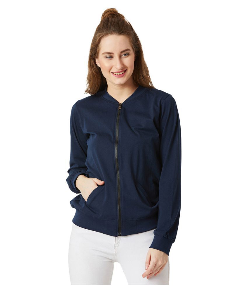 Buy Miss Chase Cotton Blue Jackets Online at Best Prices in India ...