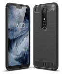 Nokia 6.1 Plus Plain Cases Spectacular Ace - Black