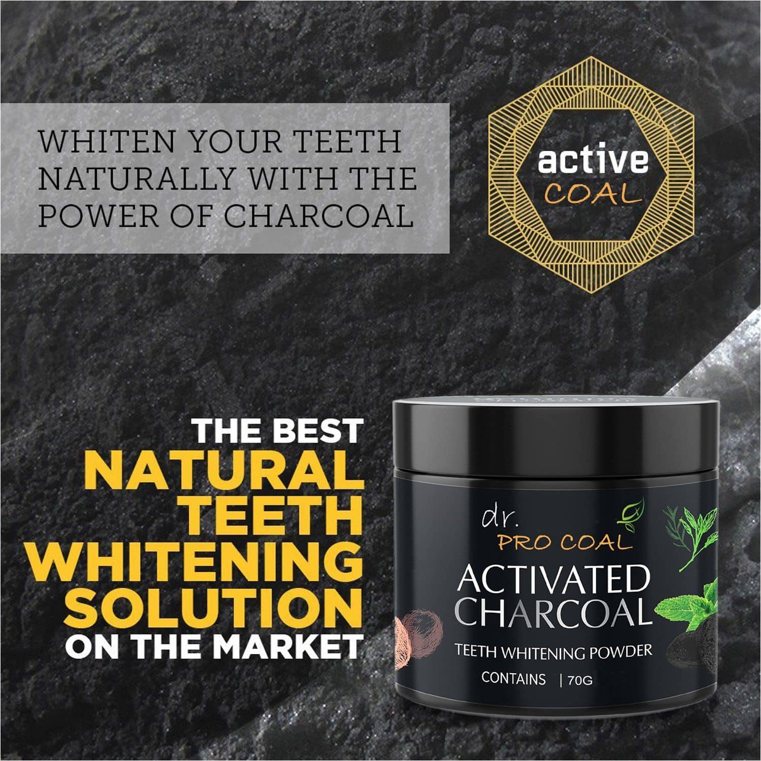 CASA ALLEGRA Dr Procoal Activated Charcoal - Instant Teeth ...