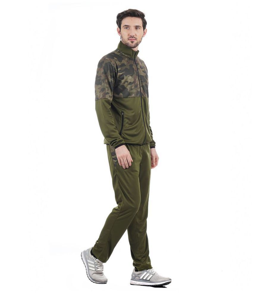 olive green tracksuit womens