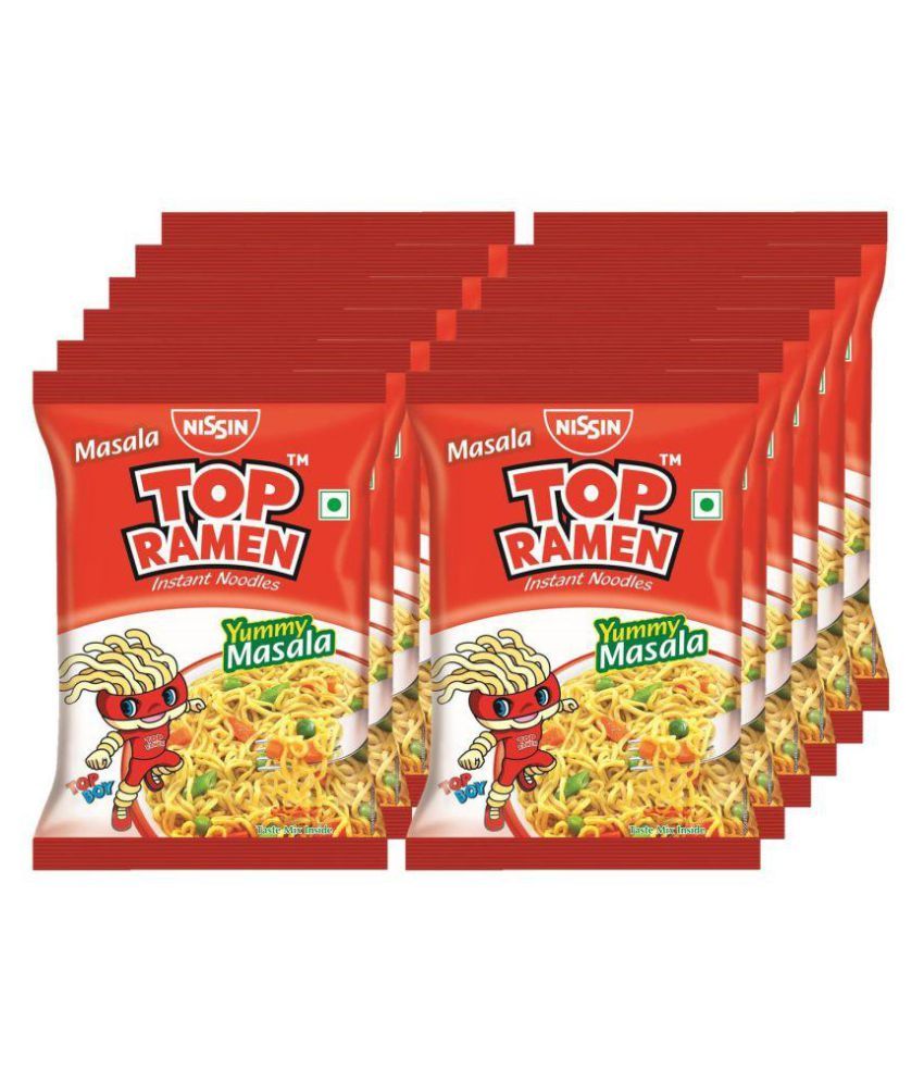 Top Ramen Masala Noodles Oats Instant Noodles 70 Gm Pack Of 12 Buy Top Ramen Masala Noodles Oats Instant Noodles 70 Gm Pack Of 12 At Best Prices In India Snapdeal