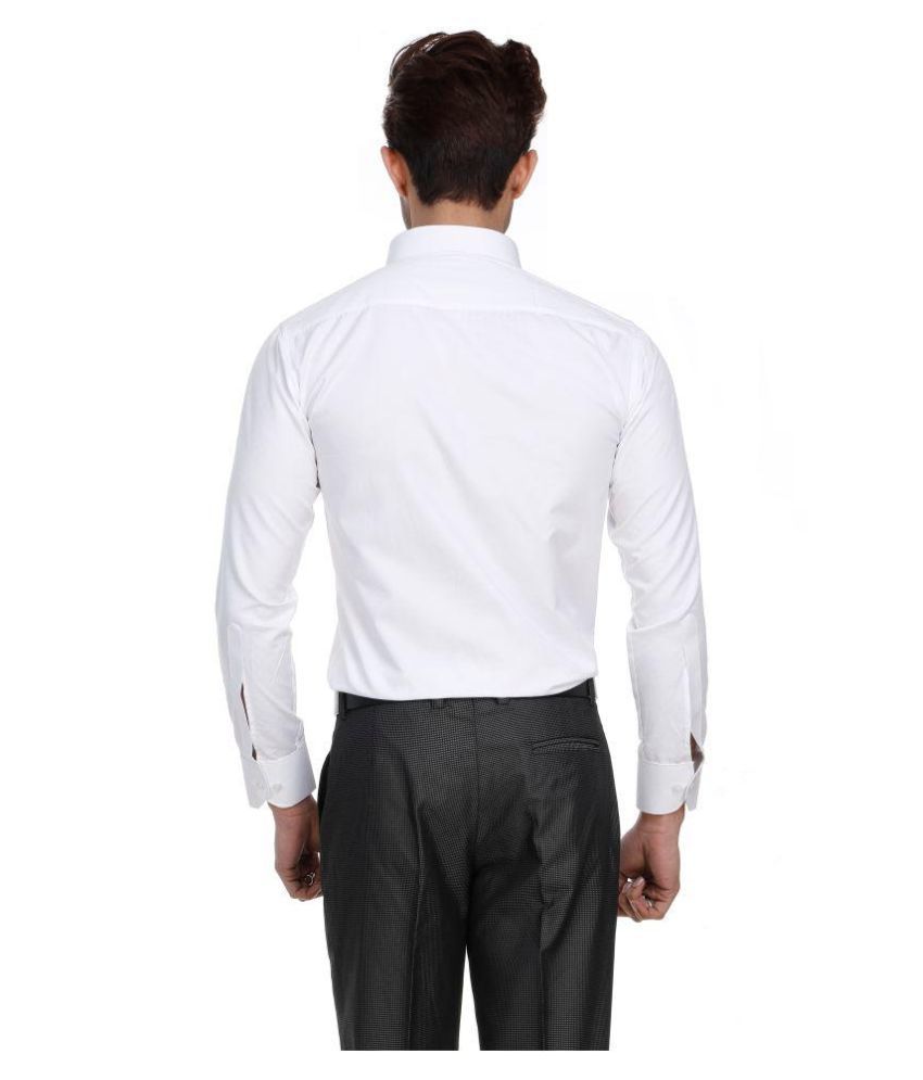 ZARKONS Mens Formal Cotton Shirt