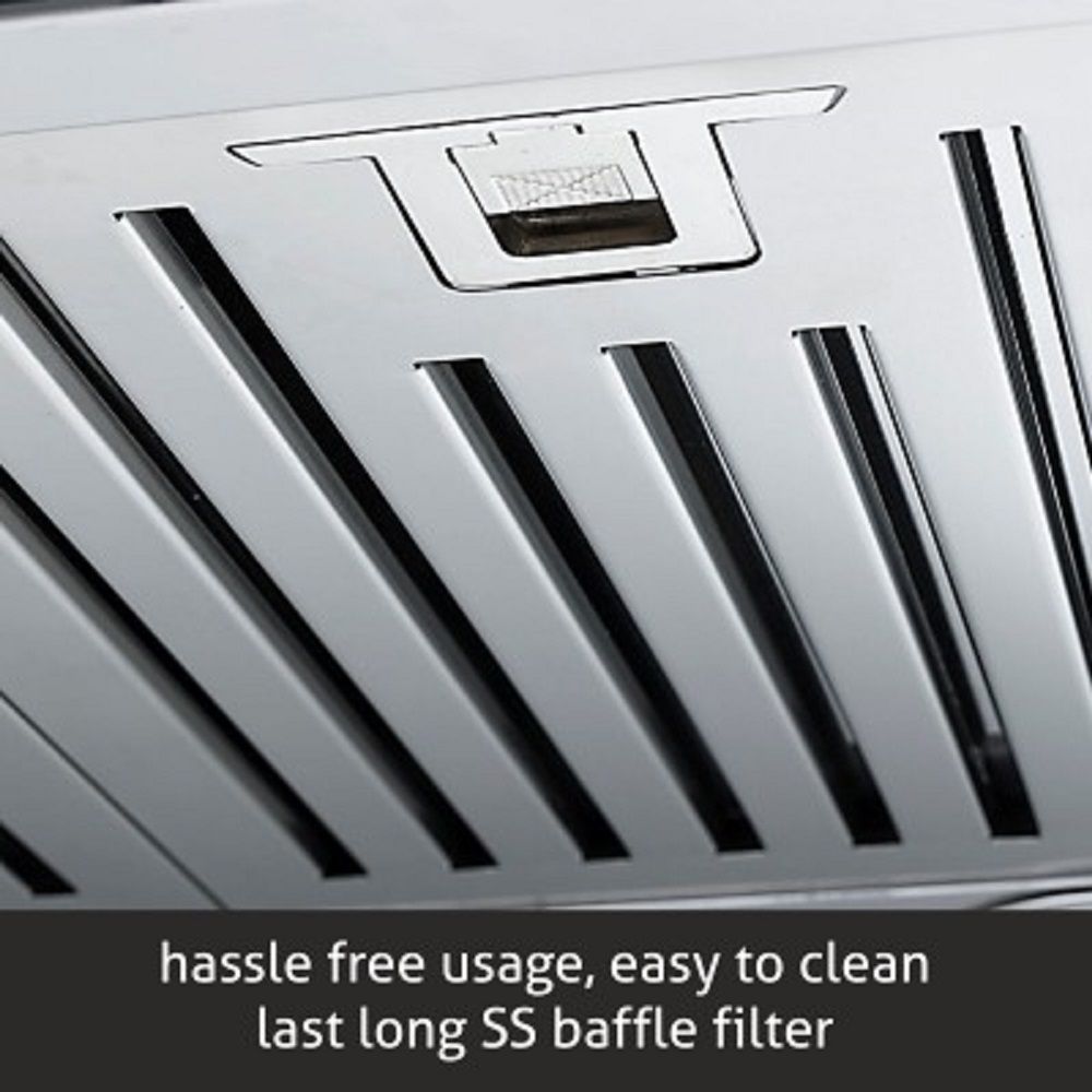 Glen Glen Kitchen Chimney 6071 1250 m3/hr 60 cm Glass Chimney Price in