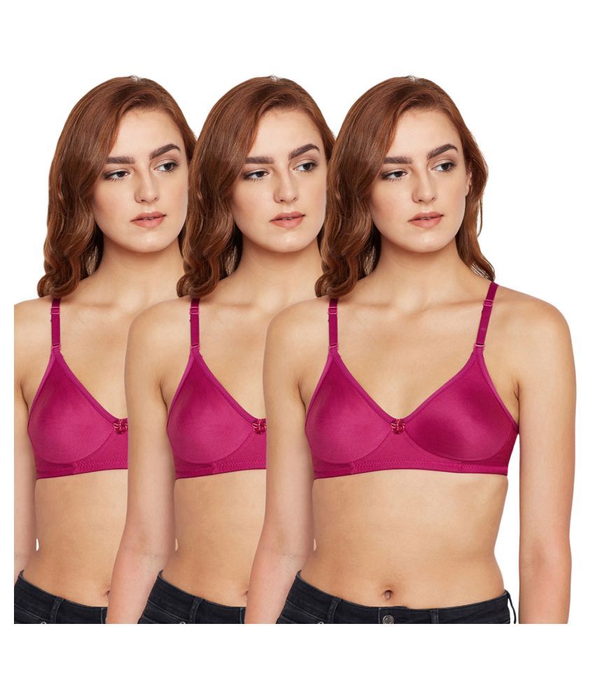     			Bodycare Cotton T-Shirt Bra - Pink