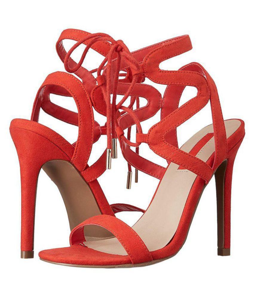 Forever 21 Red Stiletto Heels Price in India- Buy Forever 21 Red ...