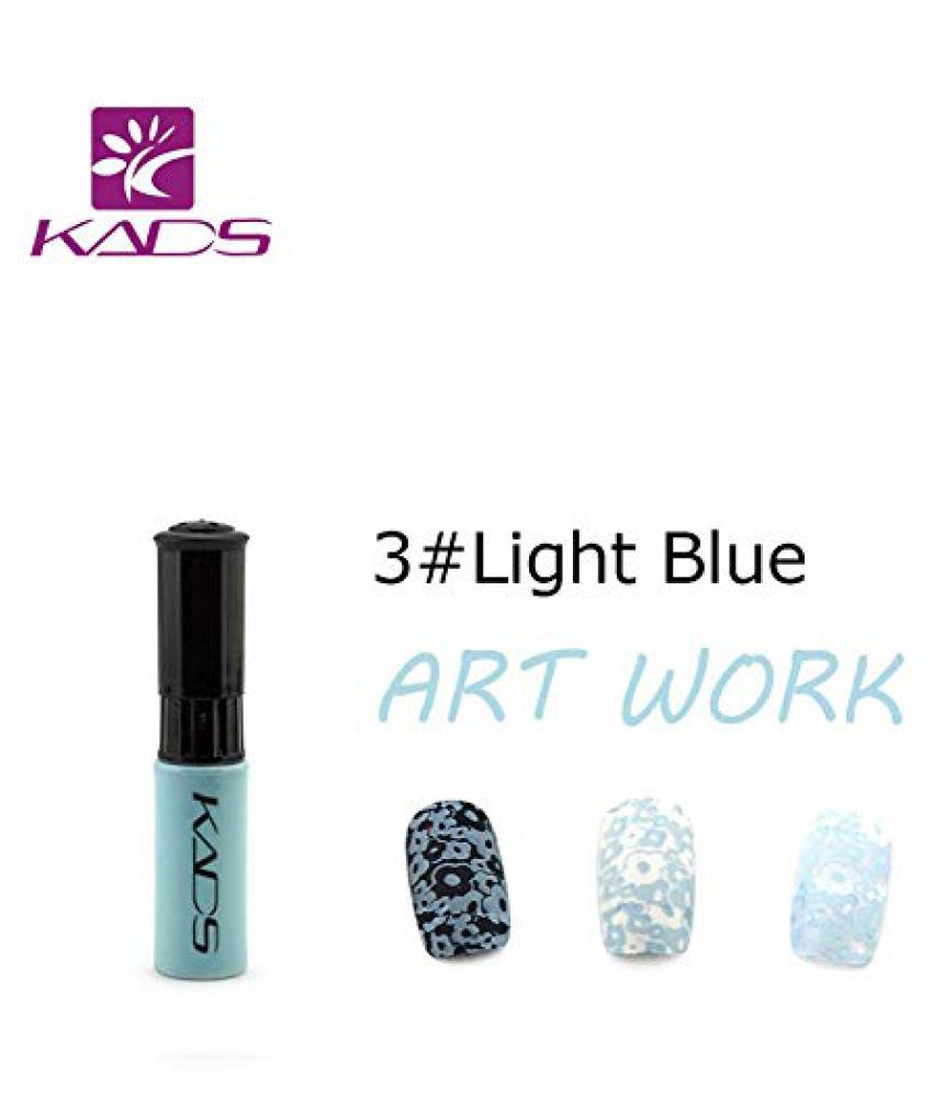 KADS Stamp polish 1 Bottle stamping Nail Polish polish nail art pen KS-3  Glossy 10 gm: Buy KADS Stamp polish 1 Bottle stamping Nail Polish polish  nail art pen KS-3 Glossy 10