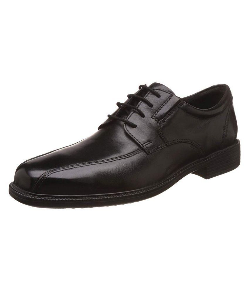 Clarks Office Genuine Leather Black Formal Shoes Price in India- Buy ...