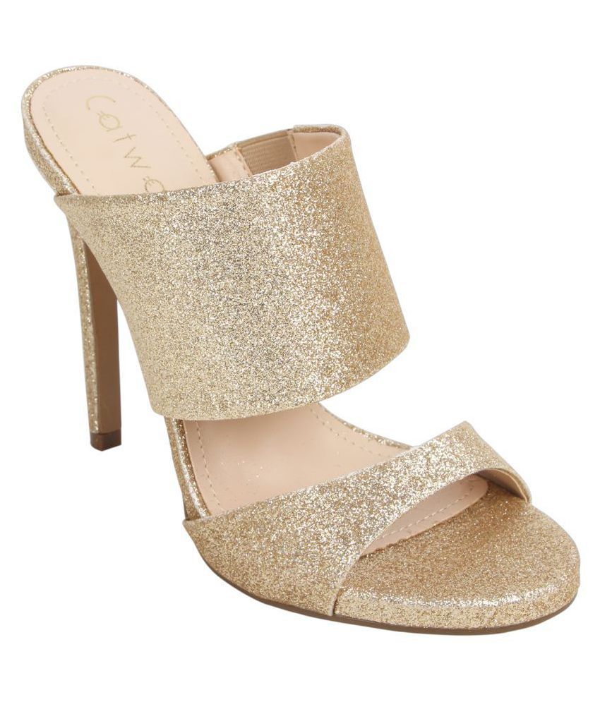 gold stiletto heels for prom