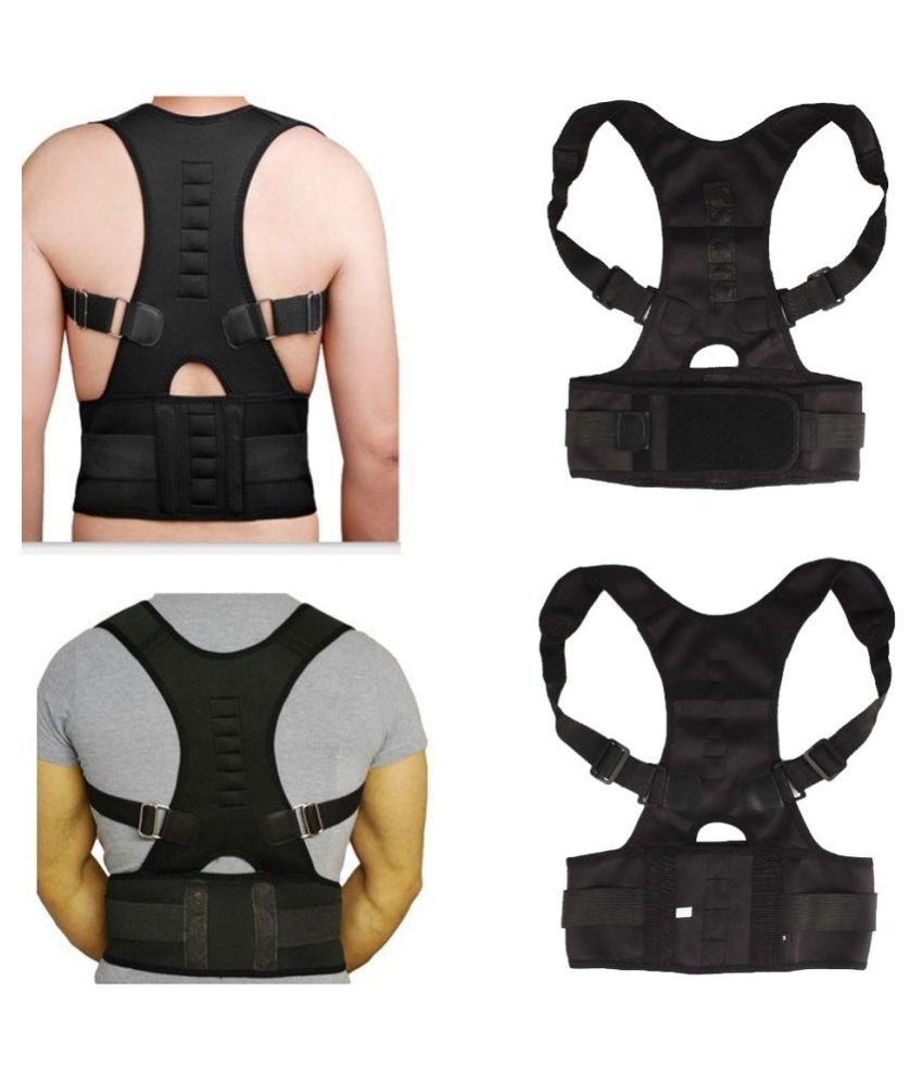WowObjects 1Pc Adjustable Magnetic Posture Corrector Corset Adult Back ...