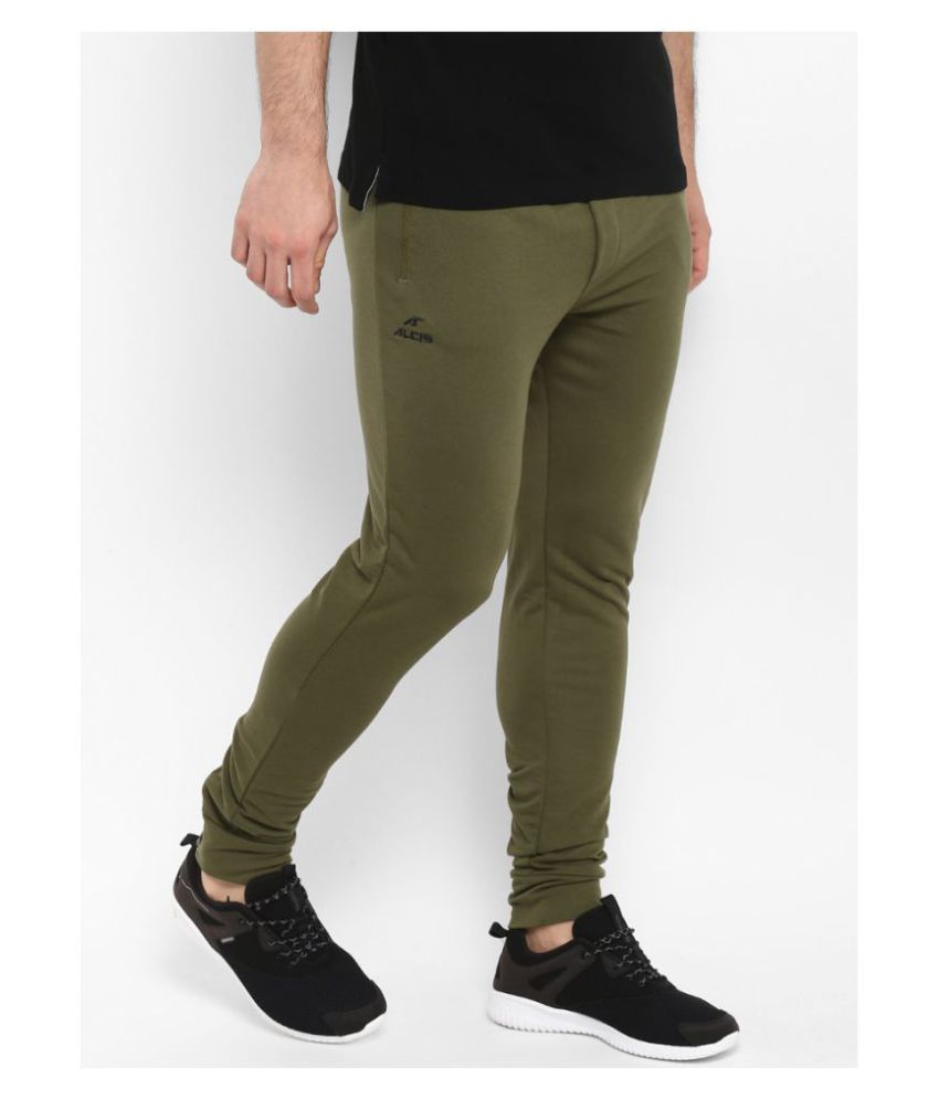 olive track pants