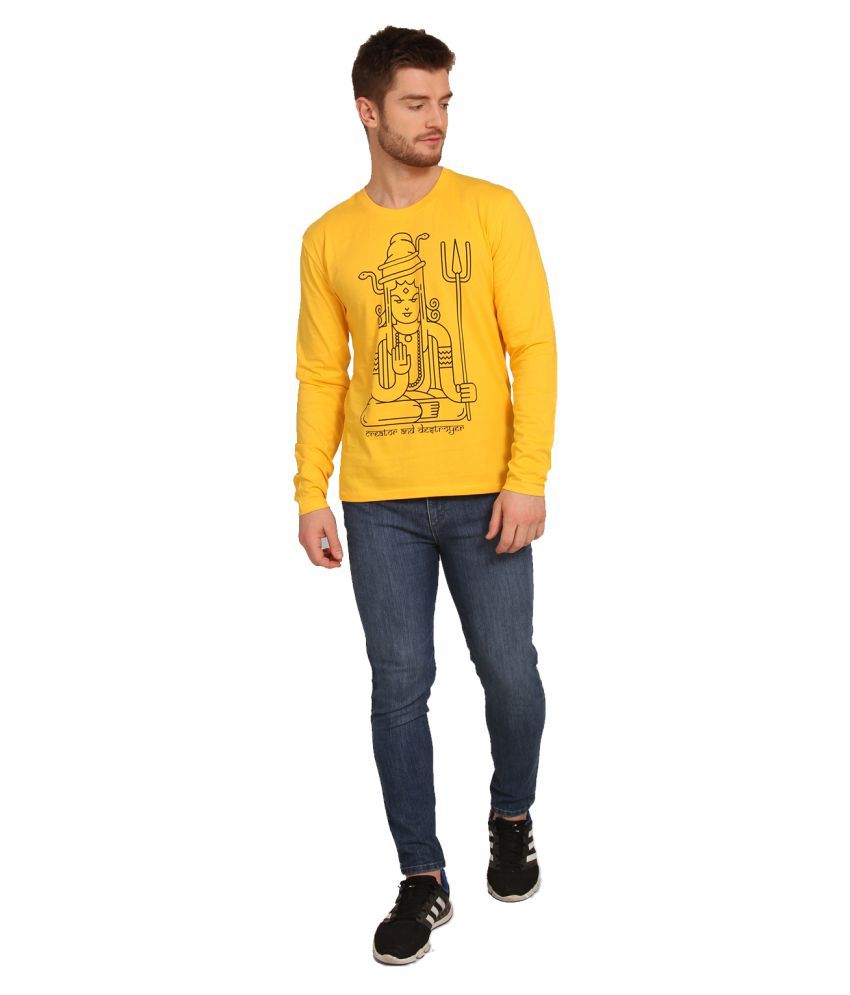 Tantra Yellow Full Sleeve T-Shirt Pack 