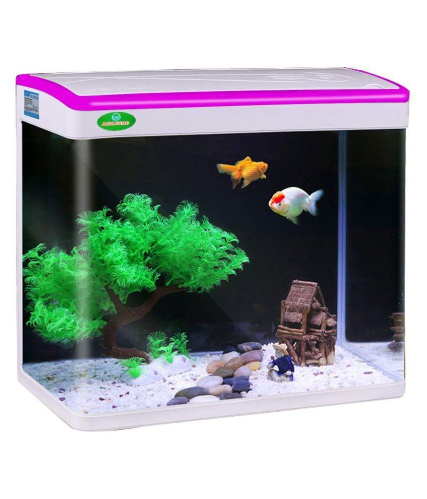 JAINSONS PET PRODUCTS Fish Tank Mini Aquarium Combo (Colour May Vary, 9