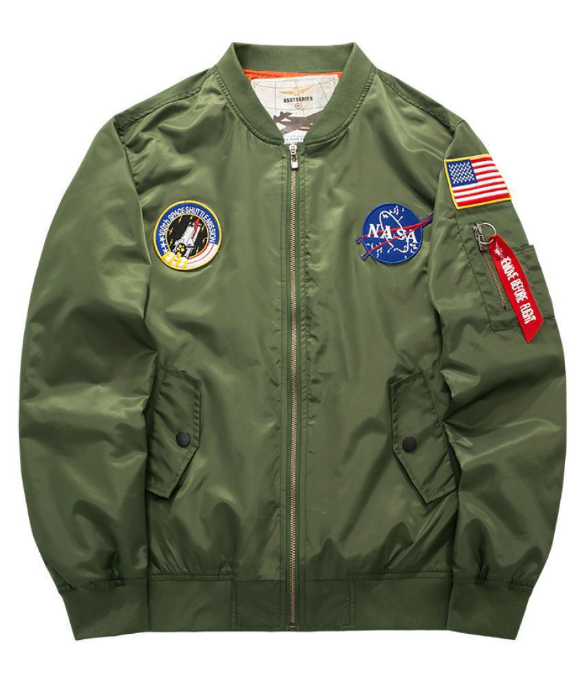 Leisure Collar Jacket Jacket Air Force 1 MA01 American Pilot NASA ...