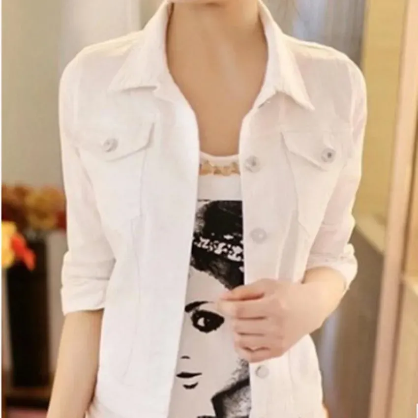 Ladies jeans sale jacket snapdeal