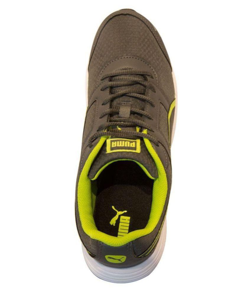 puma brown joggers