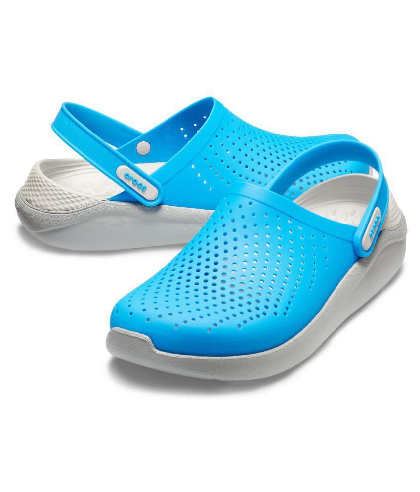 Crocs Relaxed Fit Blue Croslite Floater Sandals - Buy Crocs Relaxed Fit ...