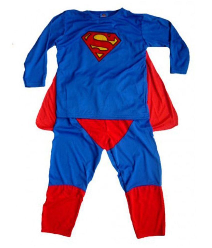 Fancydresswale Spiderman and Superman Combo fancydress Costume - Buy ...