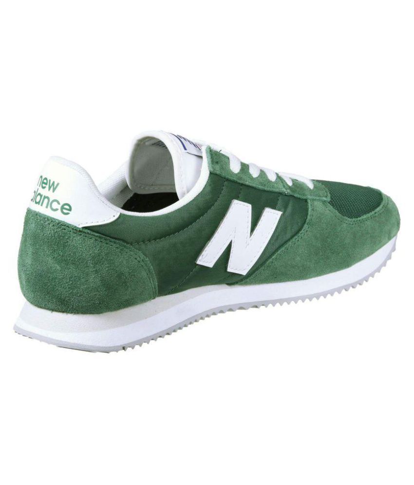 green casual shoes