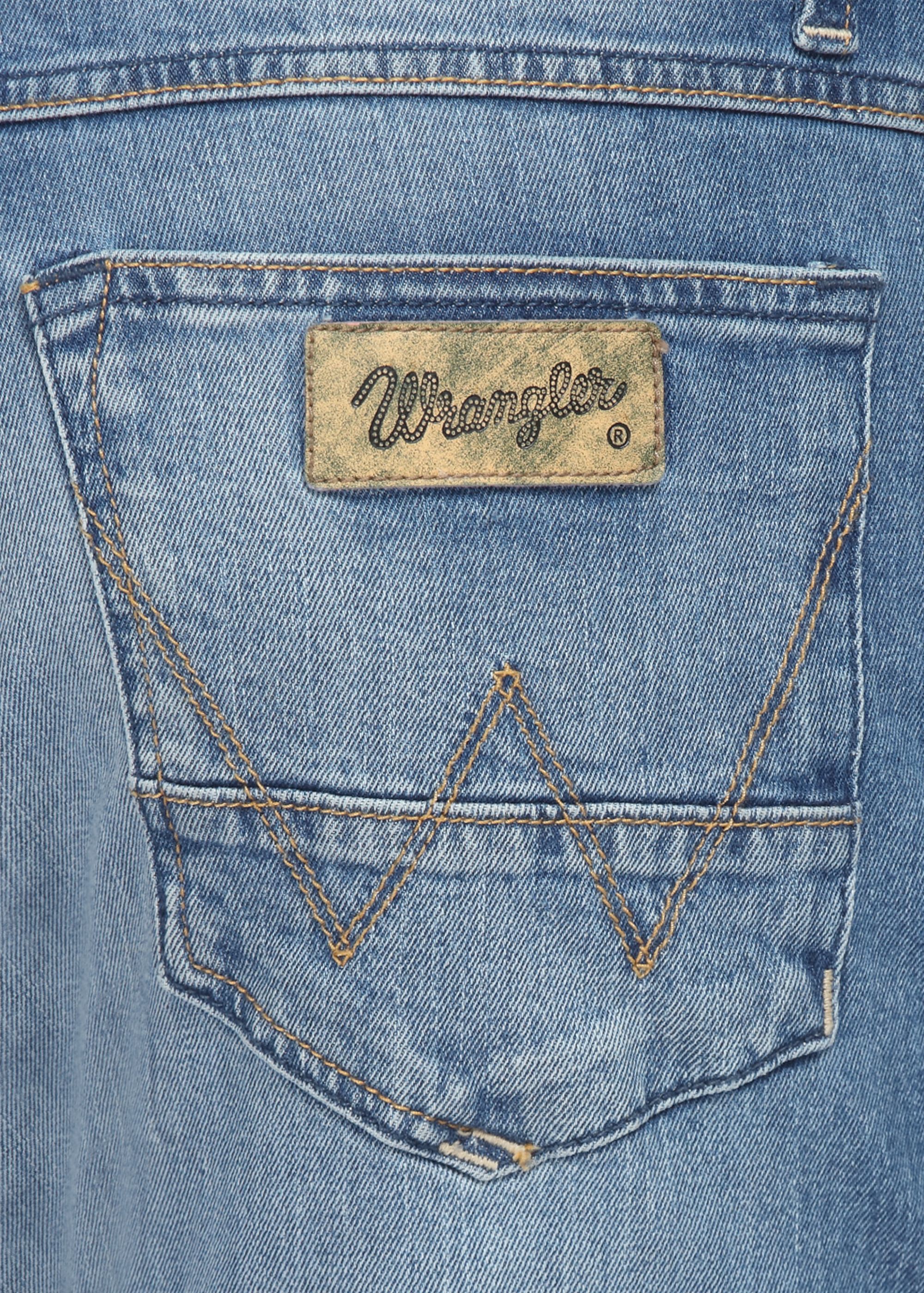 wrangler regular fit flex waist jeans