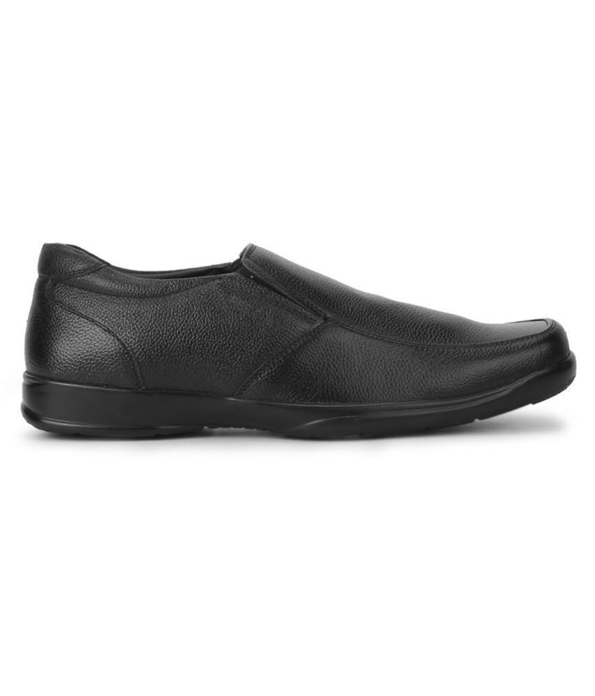 red chief shoes black leather